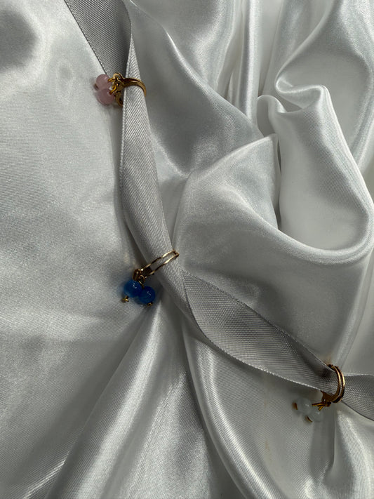 Cateye Glass Earrings