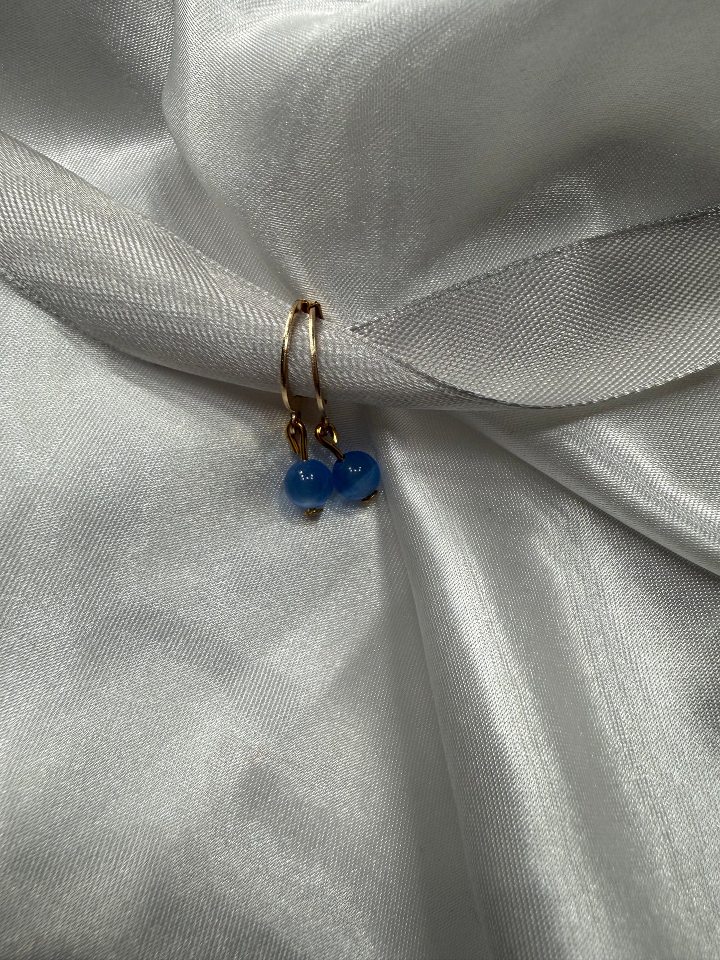 Cateye Glass Earrings
