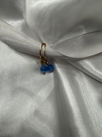 Cateye Glass Earrings