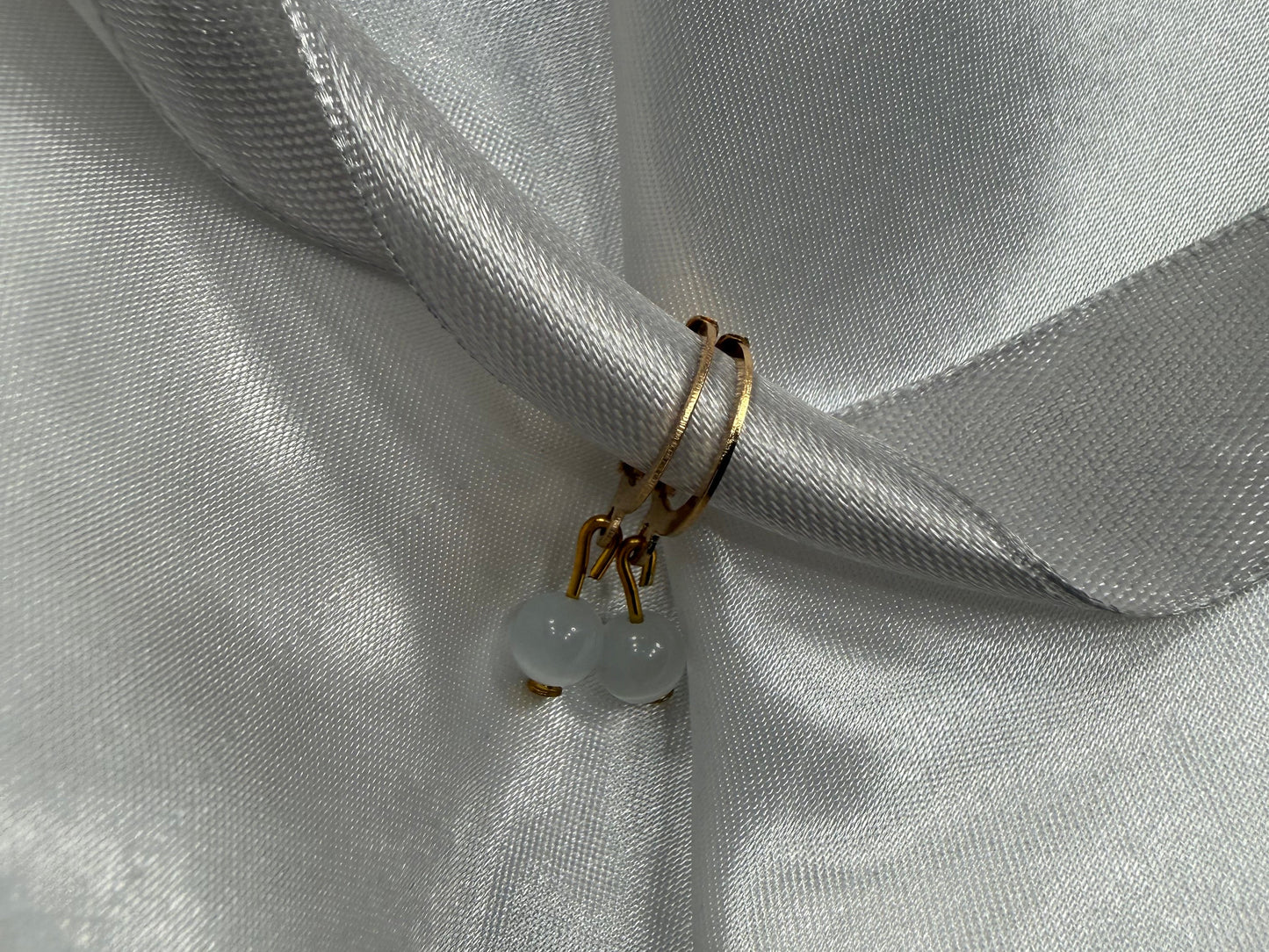 Cateye Glass Earrings