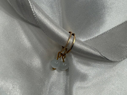 Cateye Glass Earrings